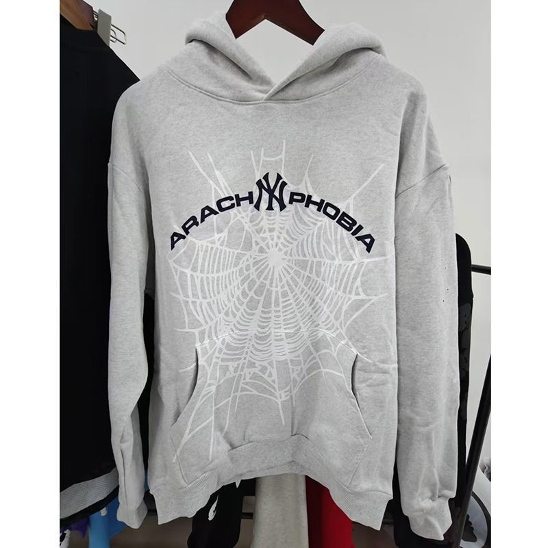Sp5der Hoodie Foam Letter Men's and Women's Hoodie