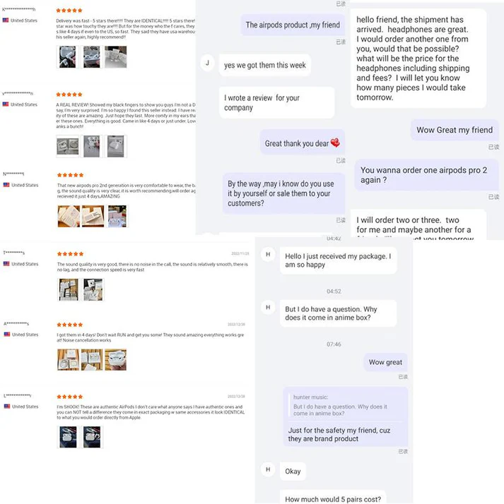 USA EU Warehouse Hot Selling Pro Max 2nd 3rd Wireless TWS Earphone Headphone-Derek Link