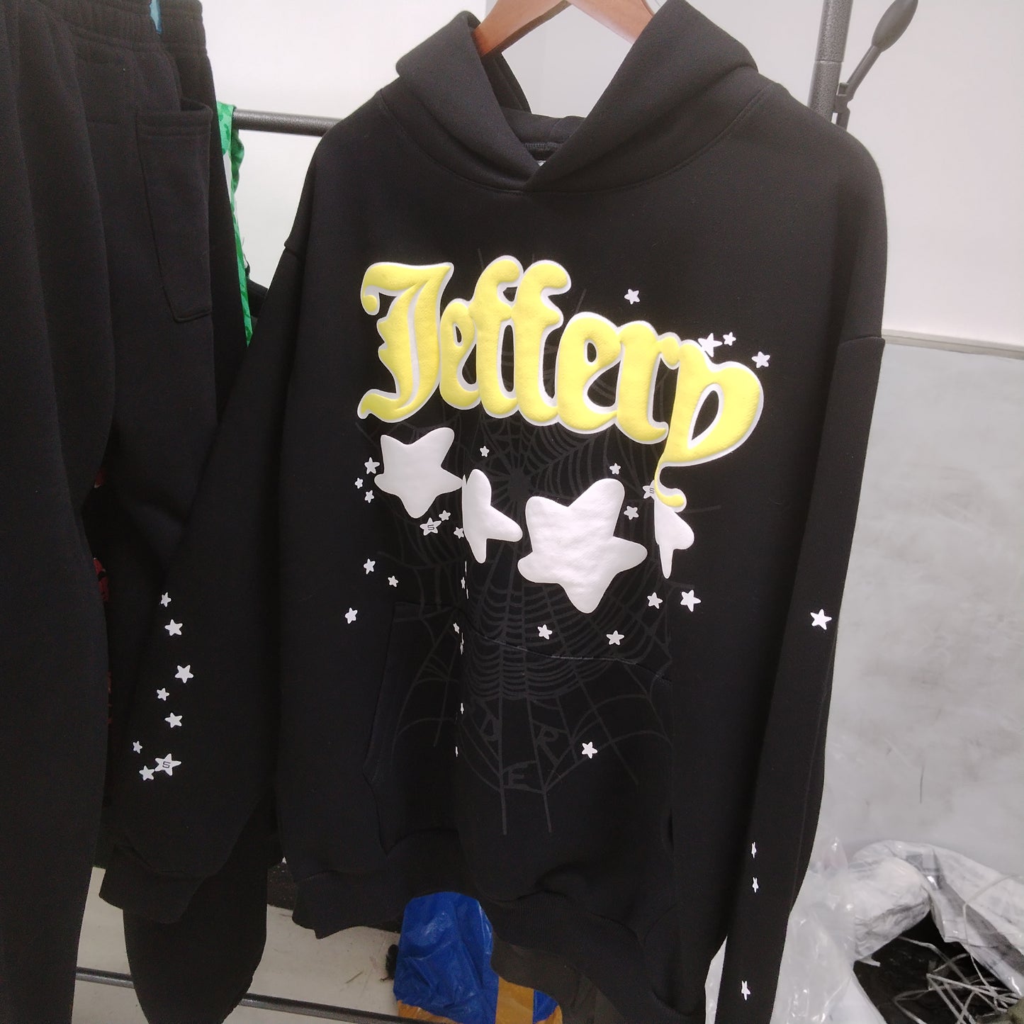 Spider hoodies black