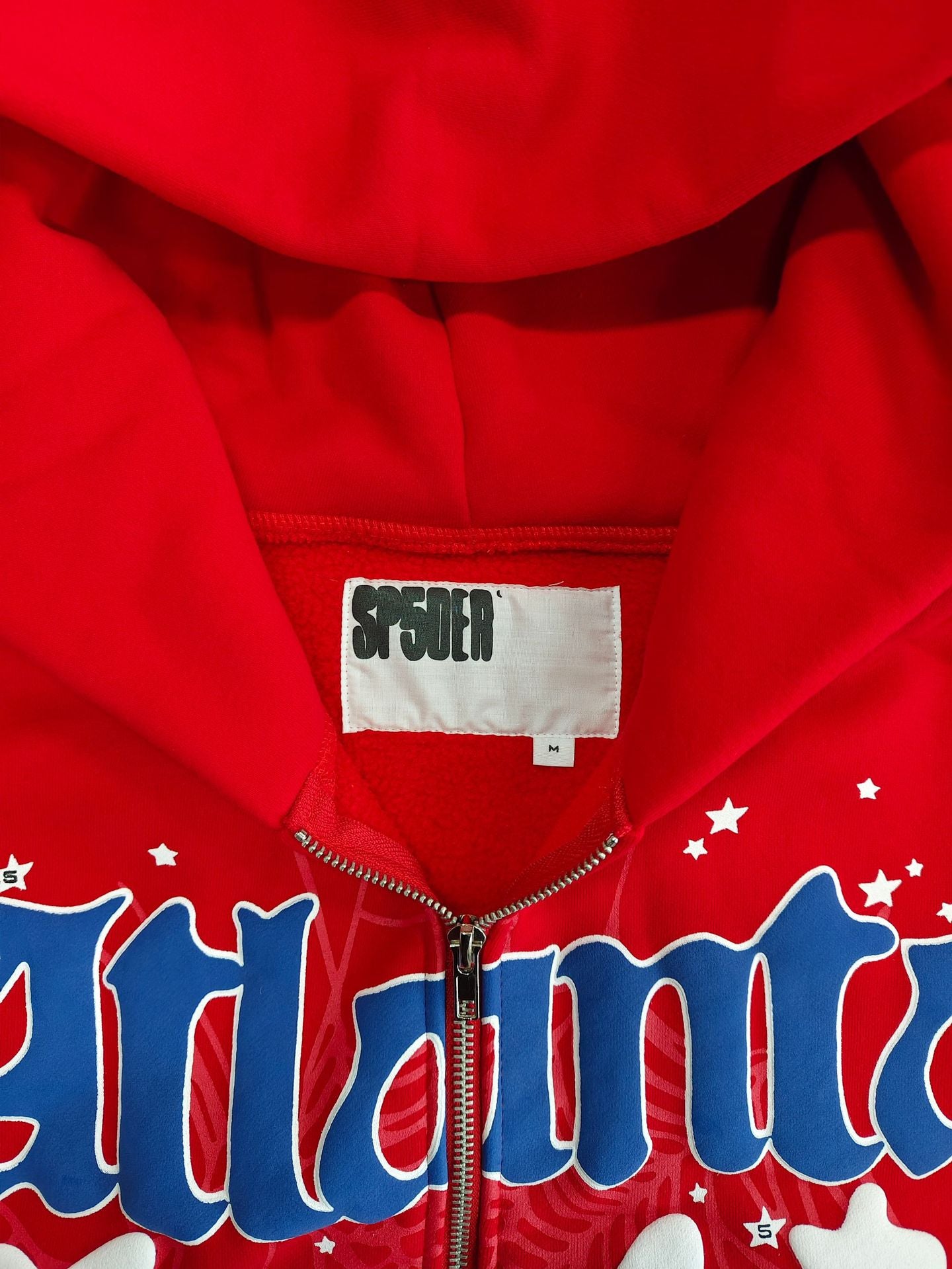 Sp5der Trendy Heavy Spider Zipper Hoodie
