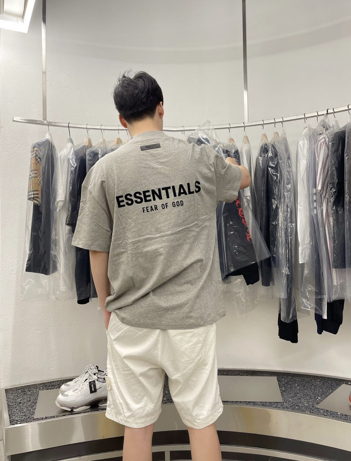 SS22 Fear of God 100% Cotton Ess*** T-shirt