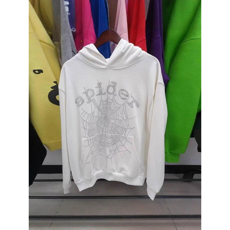 Sp5der Hoodie Foam Letter Men's and Women's Hoodie