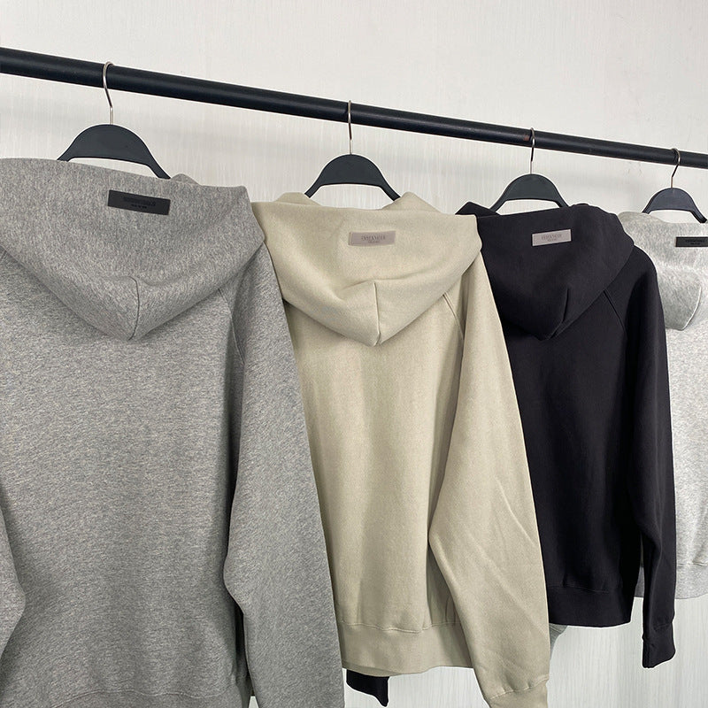 2022SS-1977 Fleece Hoodie ESSENTIALS Thickened Trendy Brand Sweatshirt
