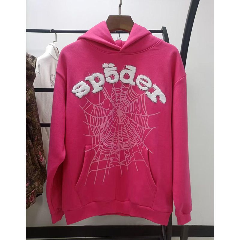 Sp5der Hoodie Foam Letter Men's and Women's Hoodie