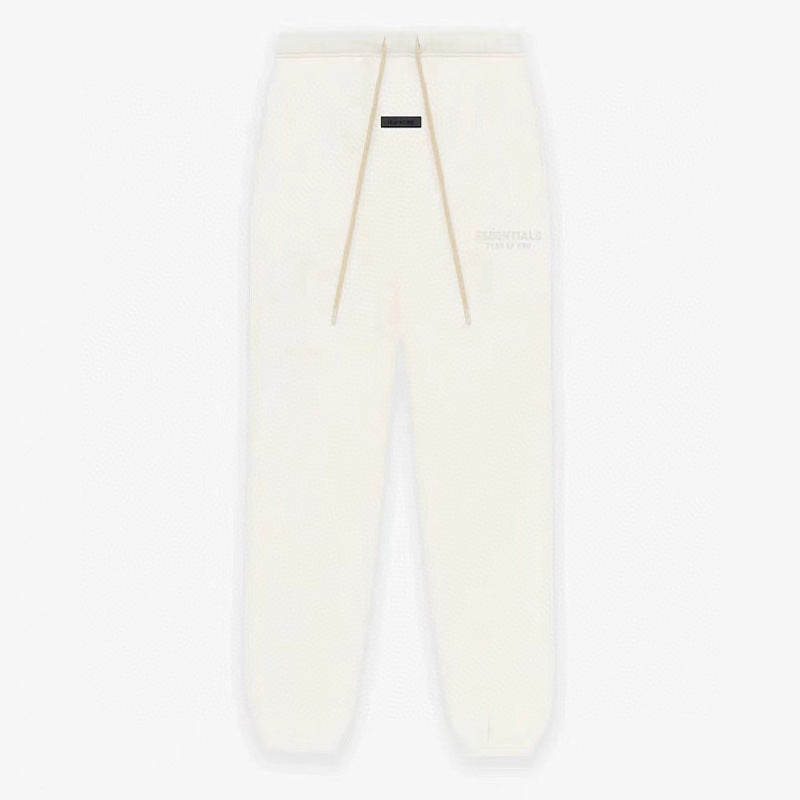 Ess*** Multi-Line Fog Silicone Letters Thickened Sports Casual Sweatpants Trousers