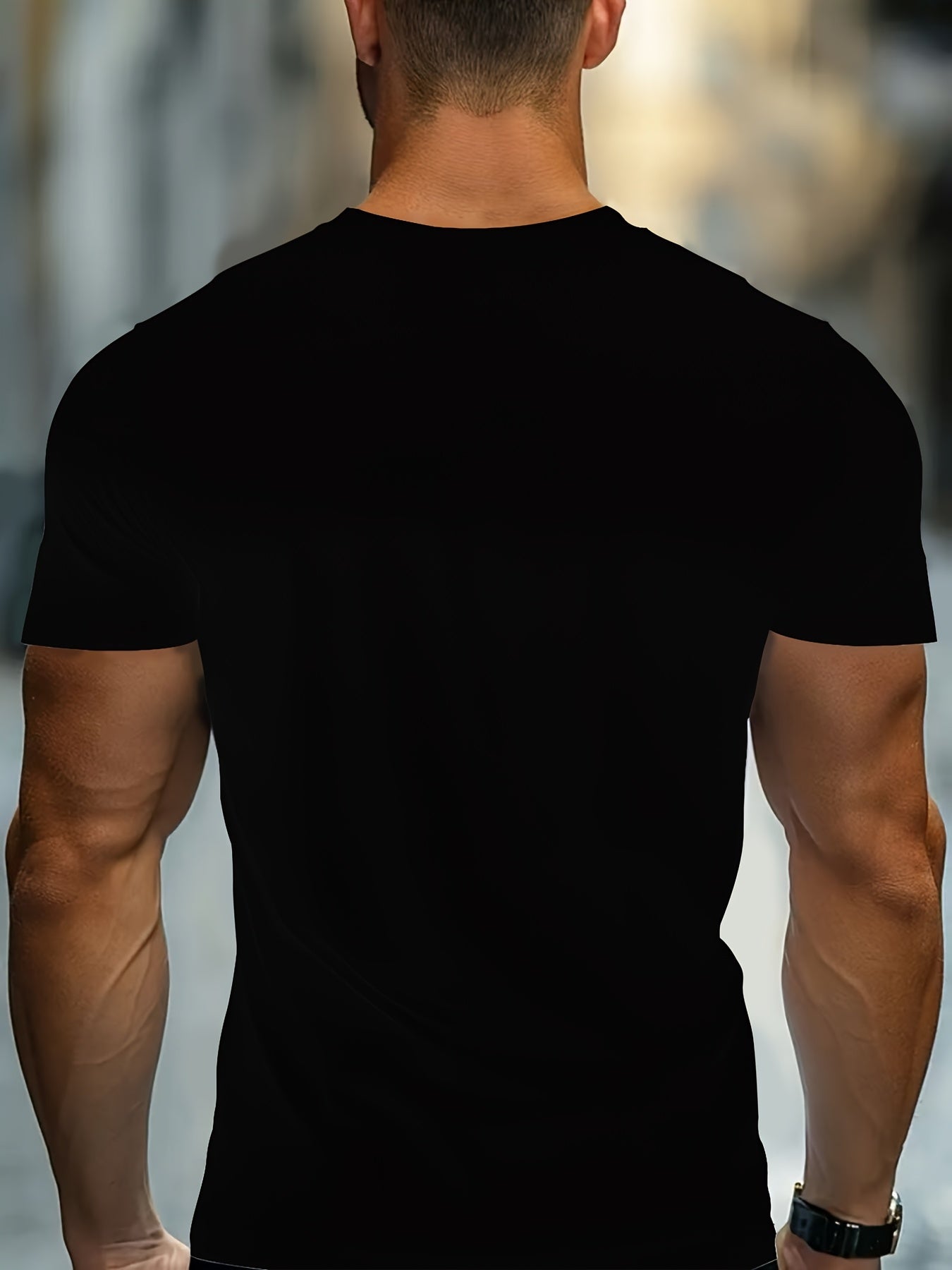 S6002 100% pure cotton blank sweatshirt, thick texture, loose cut for summer activities.