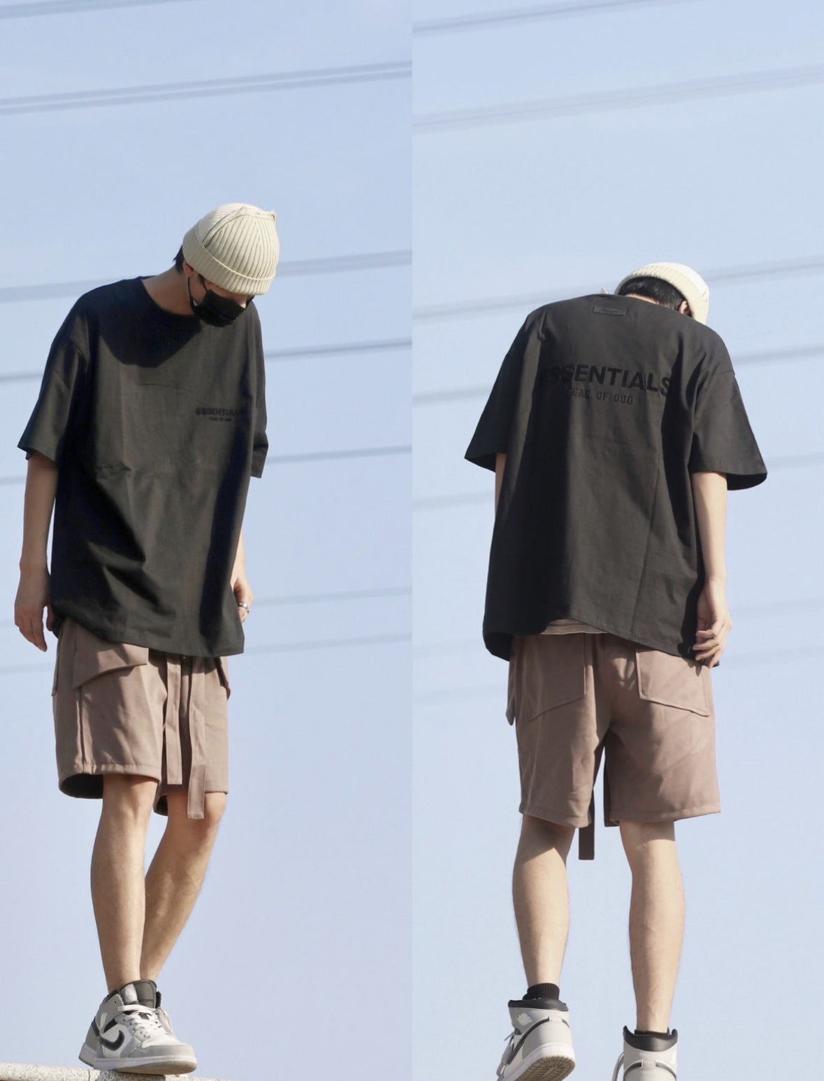 SS22 Fear of God 100% Cotton Ess*** T-shirt