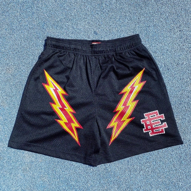 EE3010 Lightning Shorts Eric Emanuel Quick-Drying Mesh Shorts Lightning Shorts