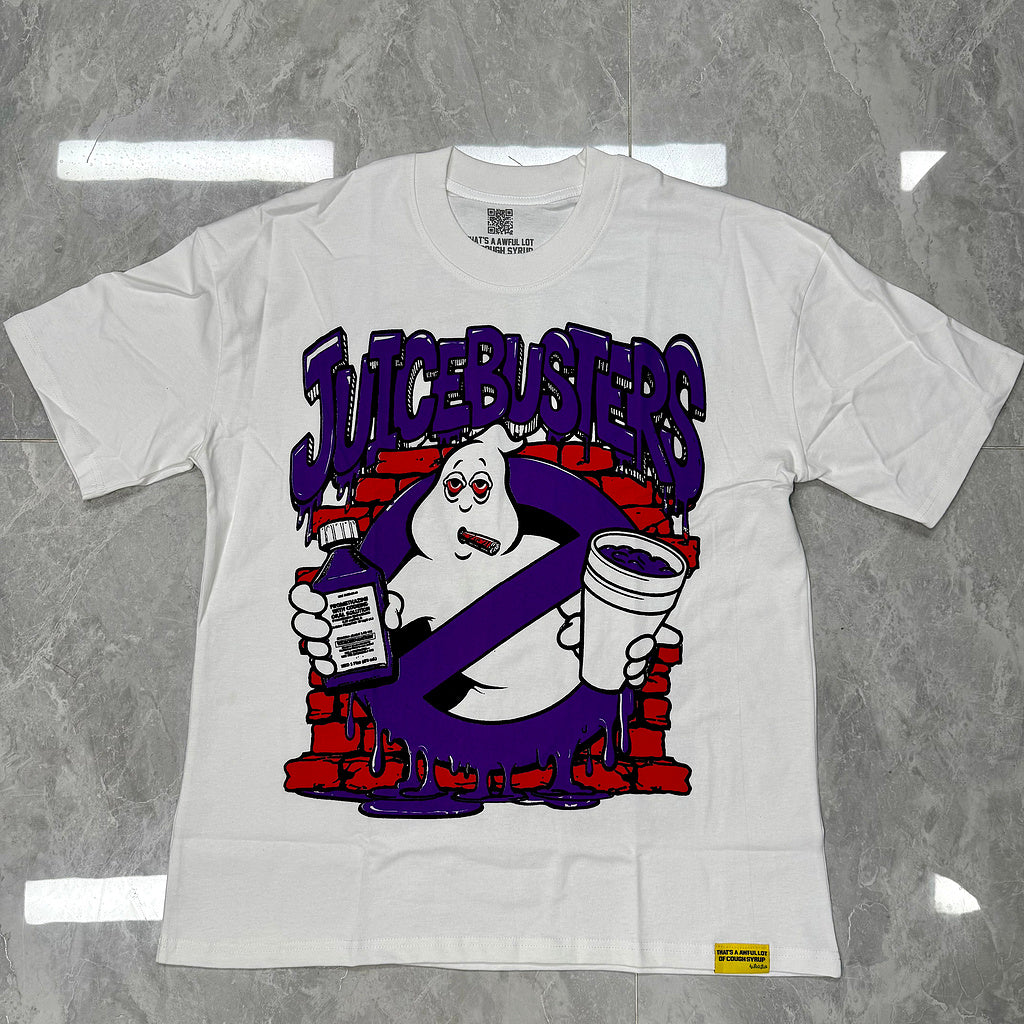 THAT'S AWFUL LOT OF COUGH SYRUP Crew Neck T-Shirt 100% Short Sleeve