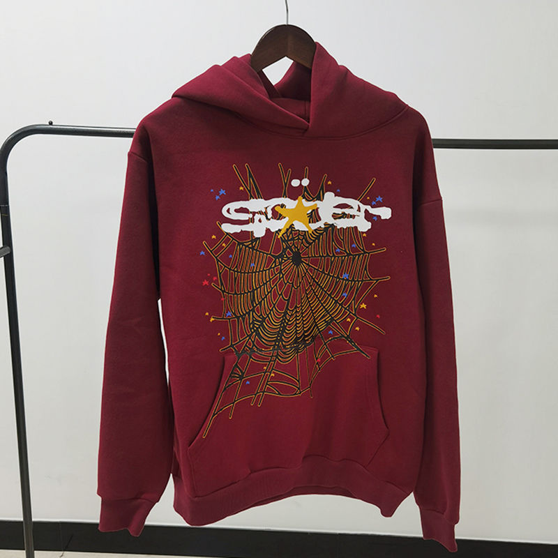 Sp5der Hoodie Foam Letter Men's and Women's Hoodie