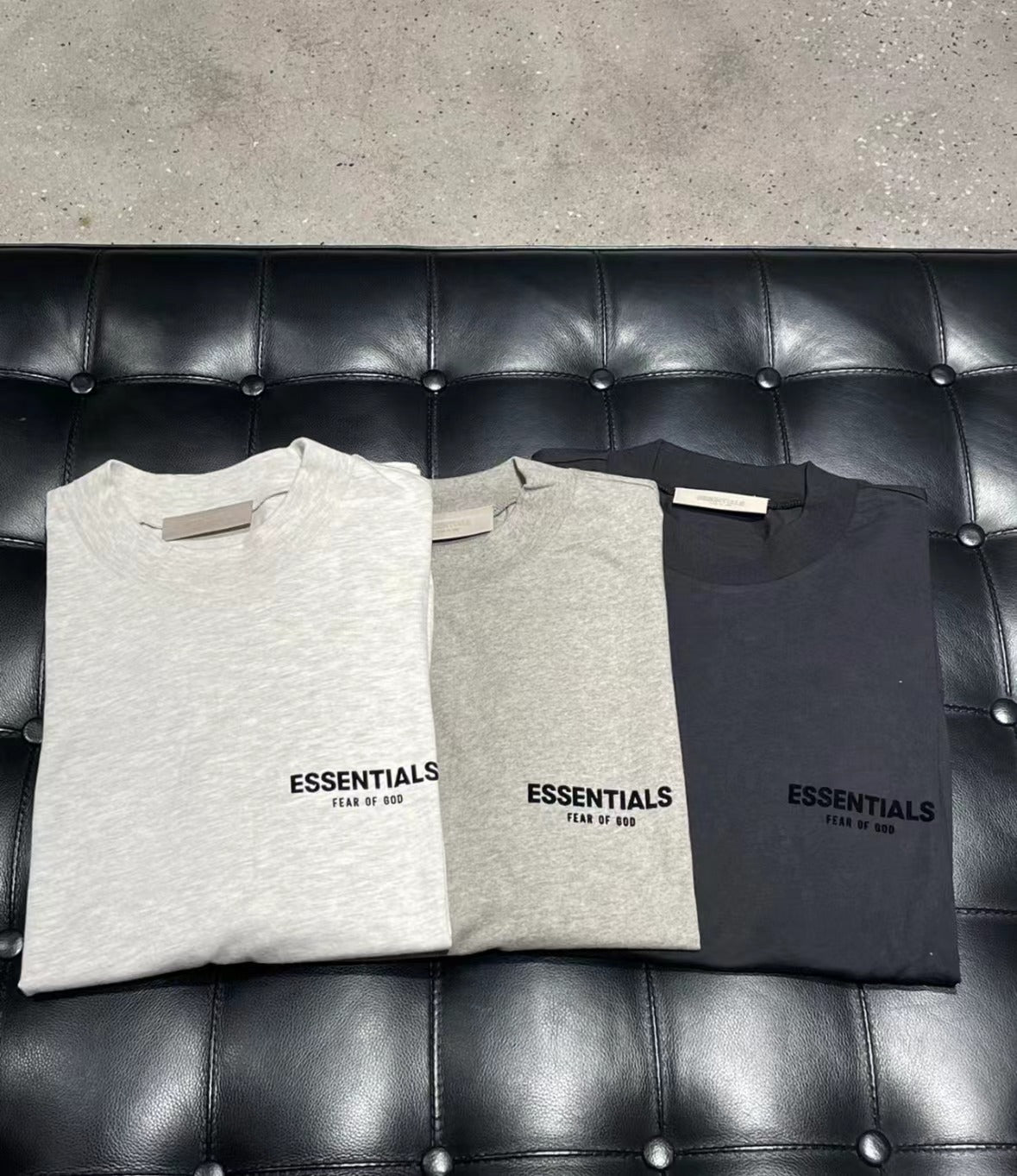 SS22 Fear of God 100% Cotton Ess*** T-shirt