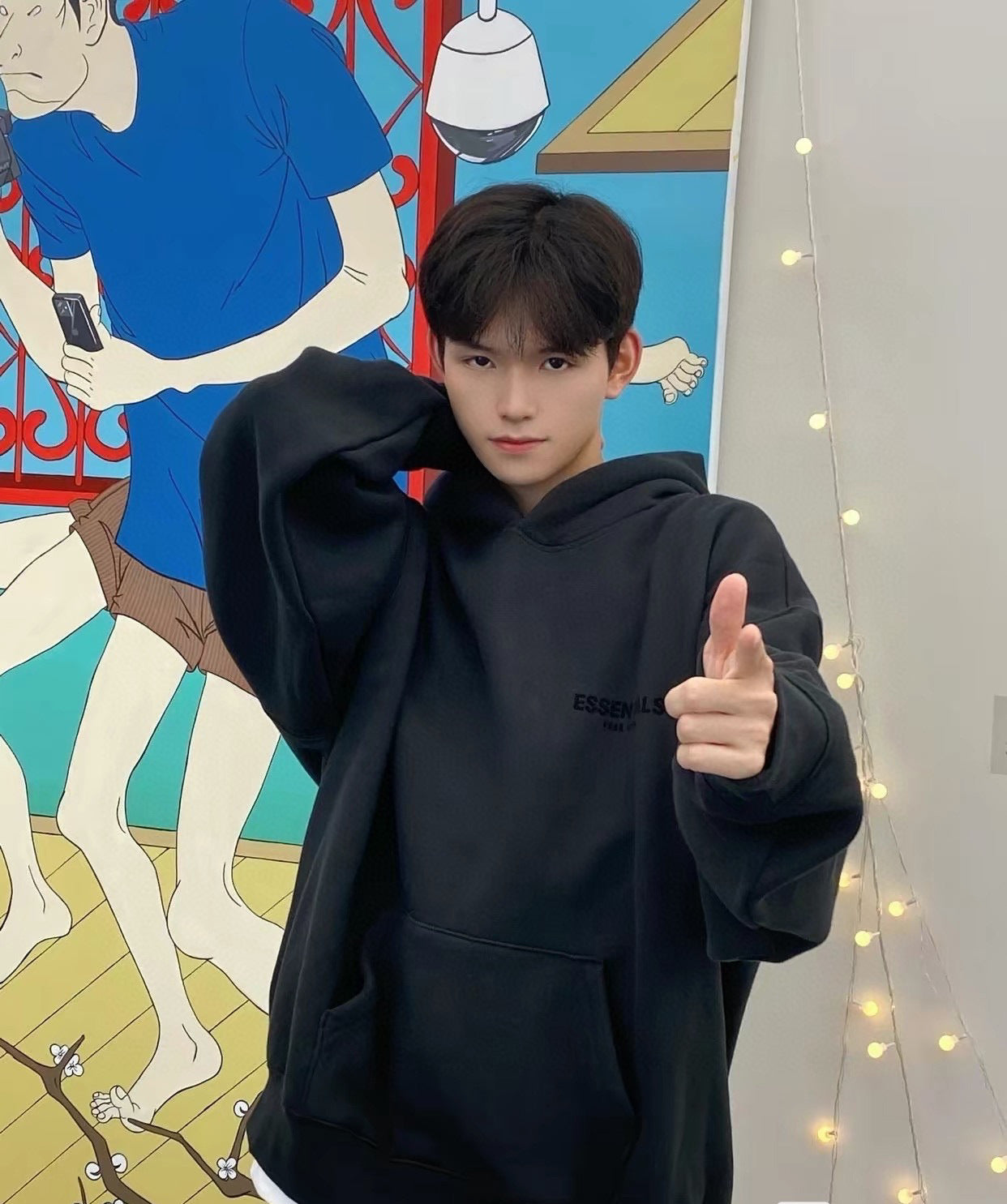 SS22 Top 1:1 Stock X Ess  Fog Fleece Thermal Hoodie Hoodie