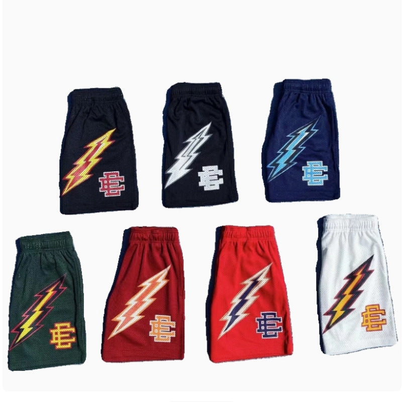 EE3010 Lightning Shorts  Eric Emanuel Quick-Drying Mesh Shorts Lightning Shorts