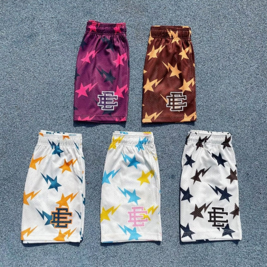 Eric Emanuel Sports Shorts for Men Star Loose Fit