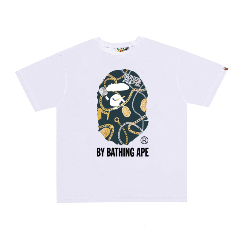 BP2002 Bape original quality 100% cotton street T shirt
