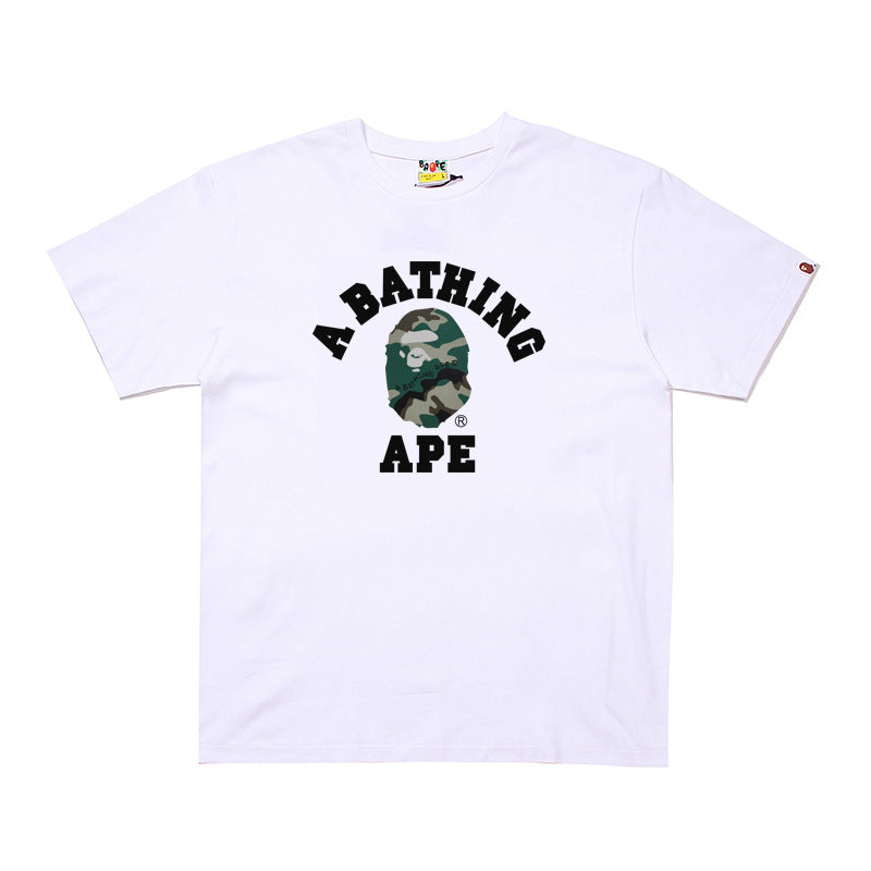 BP2002 Bape original quality 100% cotton street T shirt