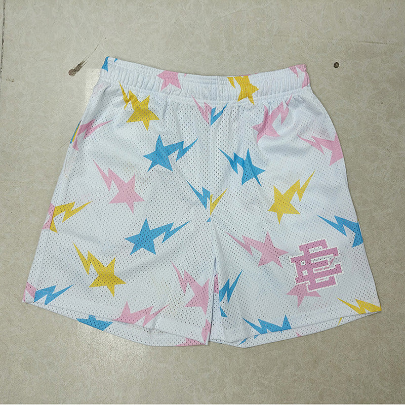 EE3001 Shorts Men's Casual Fitness Sports Pants  Eric Emanuel Breathable Quick-Drying Shorts