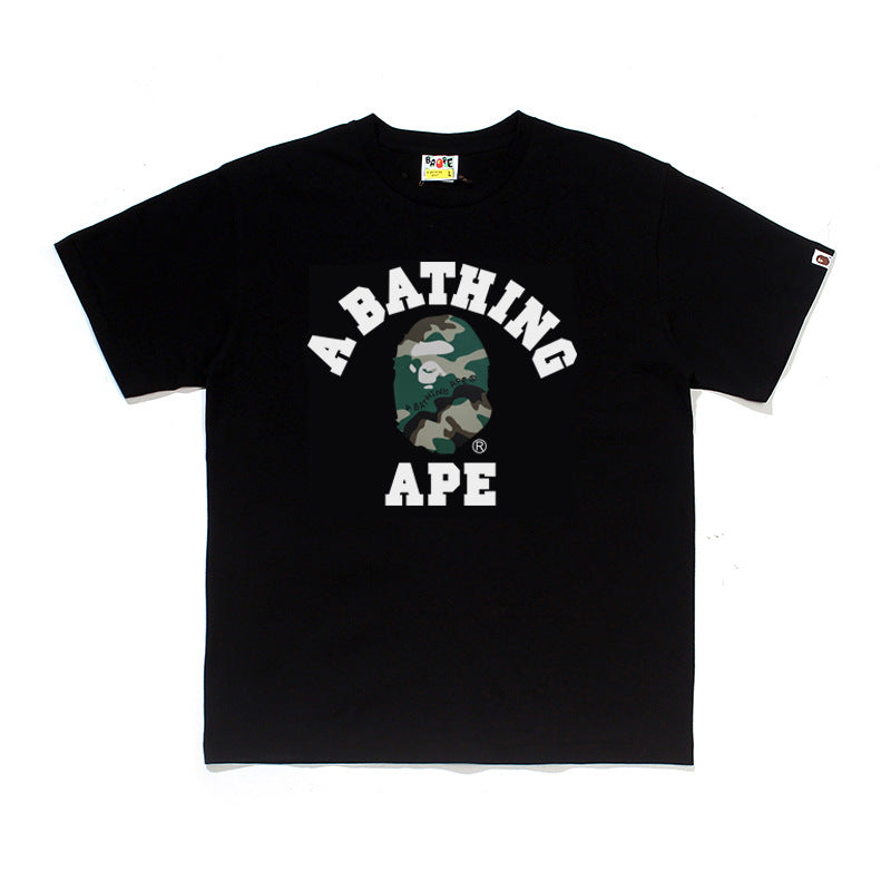 BP2002 Bape original quality 100% cotton street T shirt
