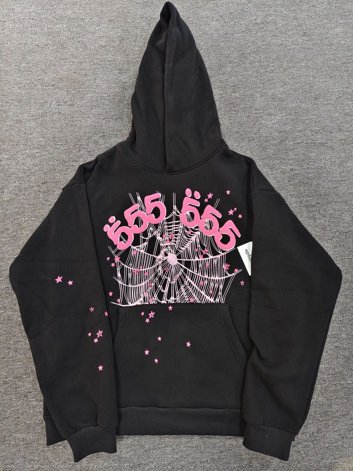 Sp5der Sweatshirt 555555 Heavy Sports Hoodie Brushed Hoody