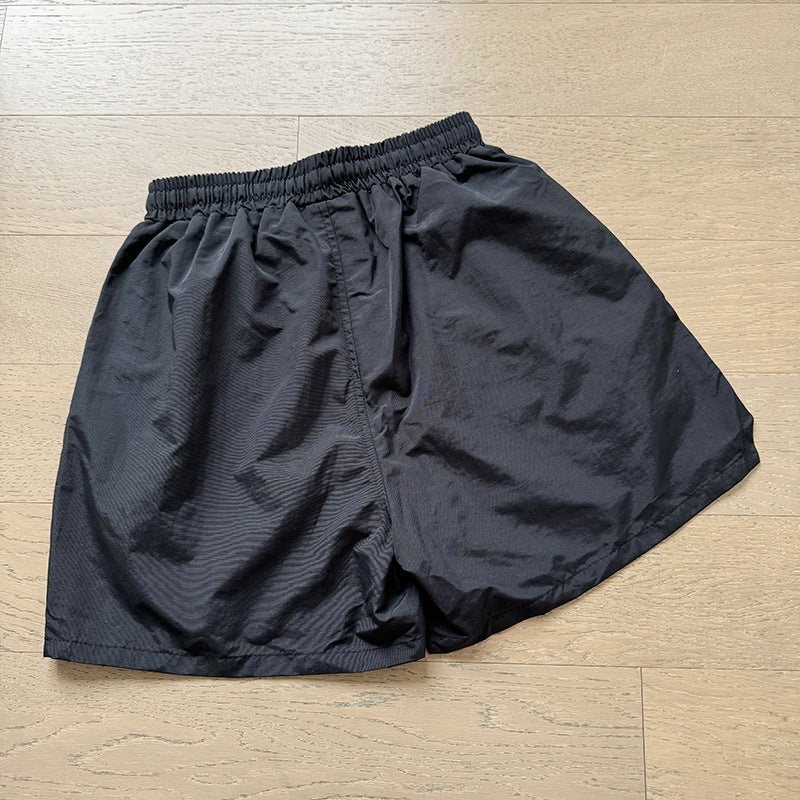 HS8008 Hellstar sets Heavy Industry Washed and WornShort-Sleeved T-shirt Sports Shorts Suit