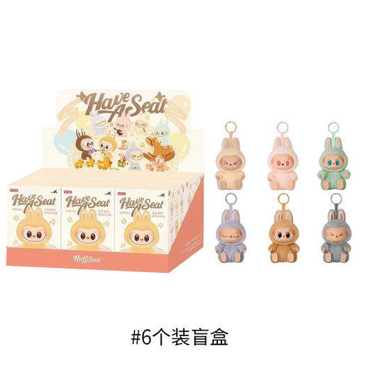 Pop Mart Labubu The Monsters Have a Seat Vinyl Plush Sealed Case (6 Blind Boxes)