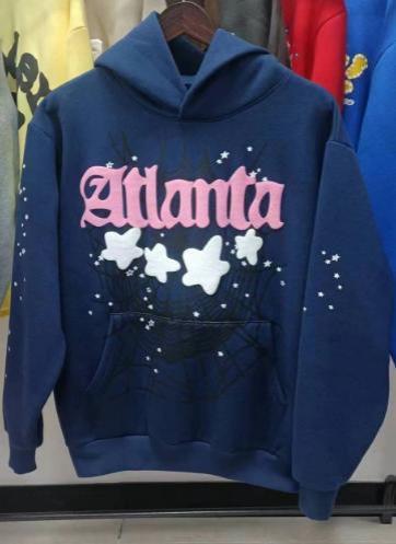 part2- 430gsm Sp5der Hoodies 100% Cotton Hoodie for men and women