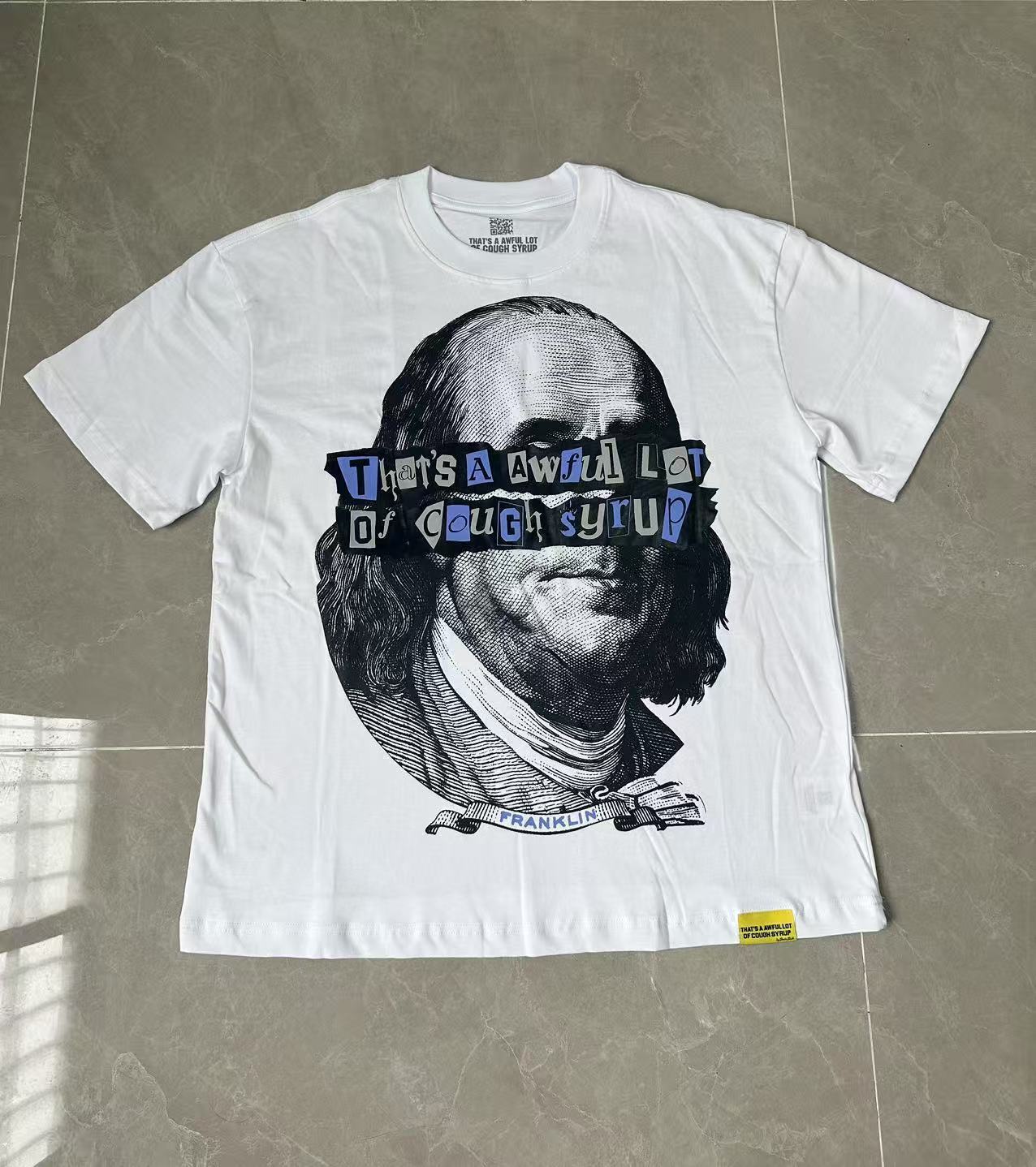 ALOCS 9001 THAT'S A AWFUL LOT OF COUGH SYRUP pure cotton T-shirt