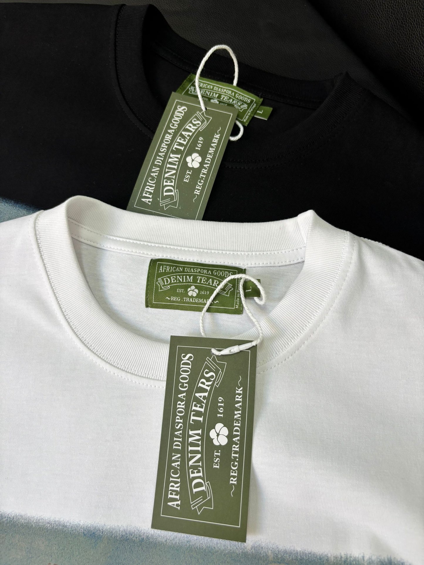 DT504 Denim tears 100% Cotton Tee shirts