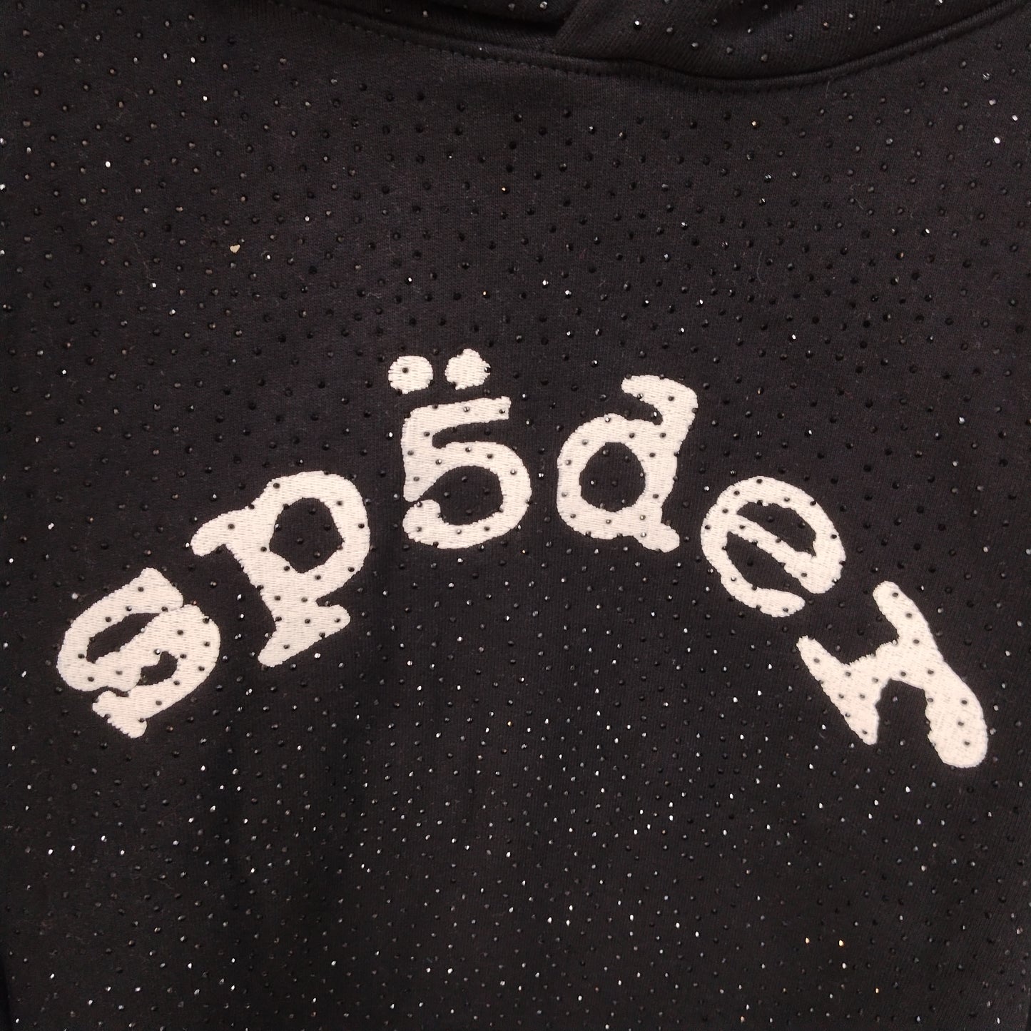 Best-Selling Sp5der Diamond  VVS Hoodie Black