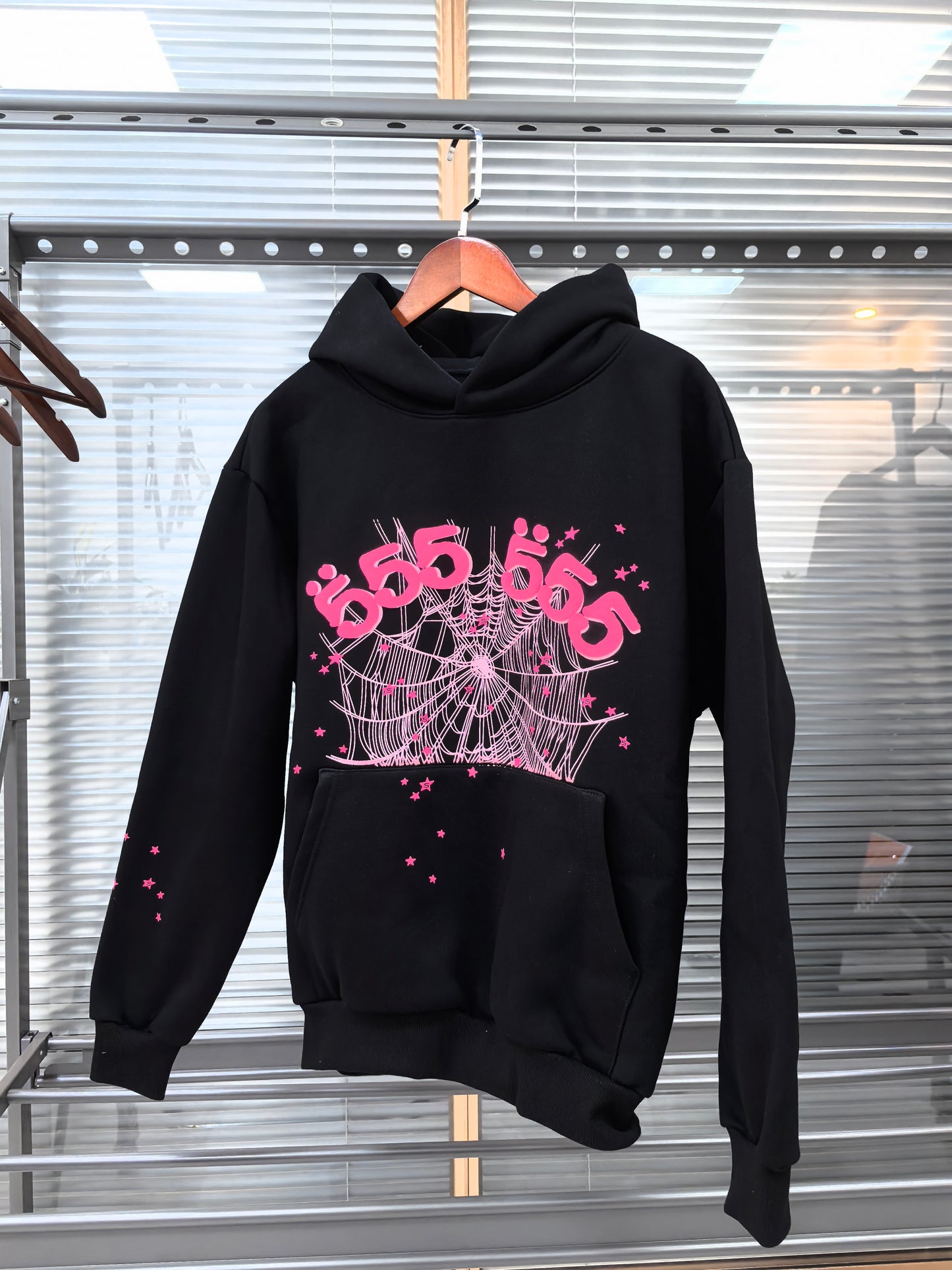 962 Spider hoodies 100% cotton pants and hoodies sets