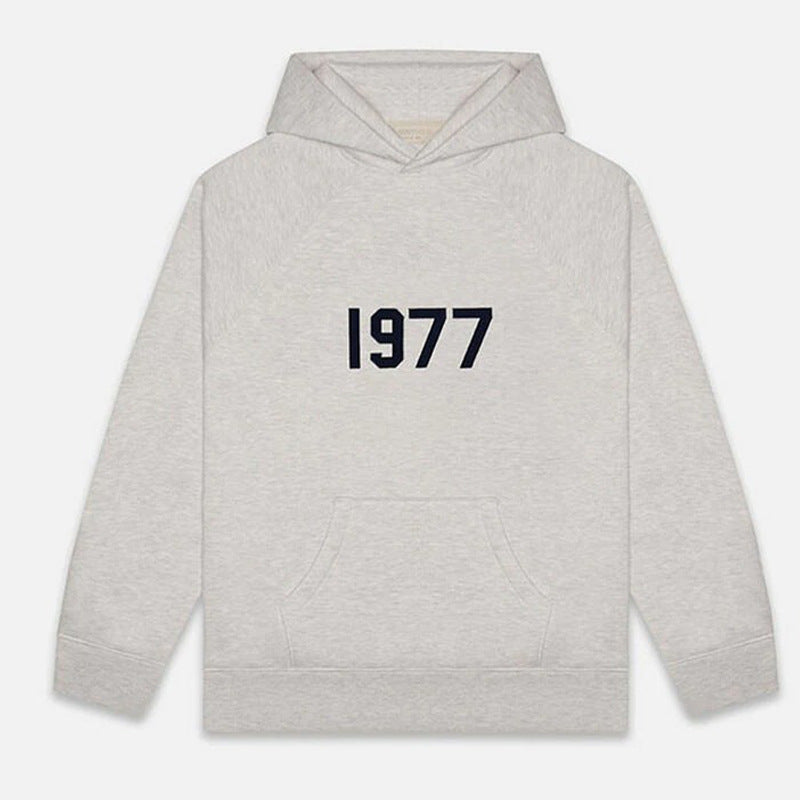 2022SS-1977 Fleece Hoodie ESSENTIALS Thickened Trendy Brand Sweatshirt
