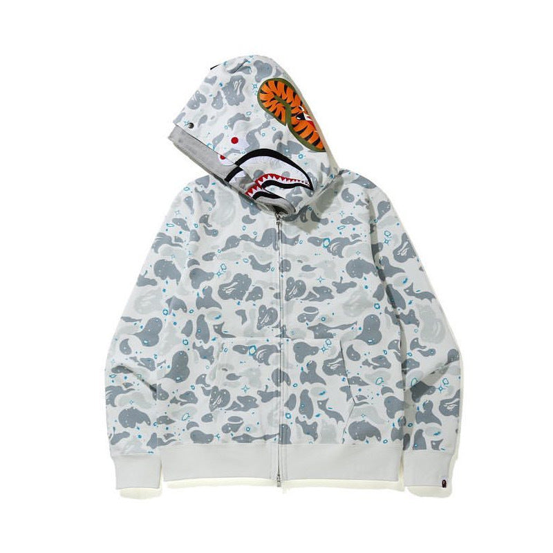 BAPE Shark Sweater Double Hood Sweater