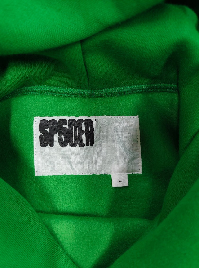Sp5der Sweatshirt 555555 Heavy Sports Hoodie Brushed Hoody