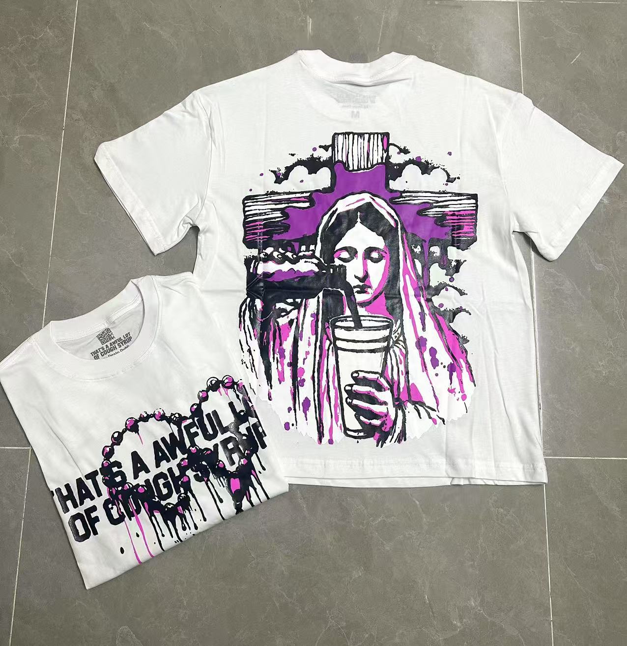 THAT'S A AWFUL LOT OF COUGH SYRUP pure cotton T-shirt