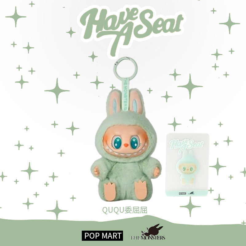 Pop Mart Labubu The Monsters Have a Seat Vinyl Plush Sealed Case (6 Blind Boxes)