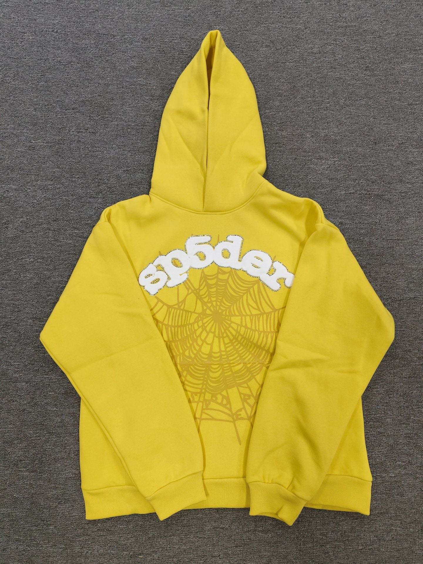 Sp5der Sweatshirt 555555 Heavy Sports Hoodie Brushed Hoody