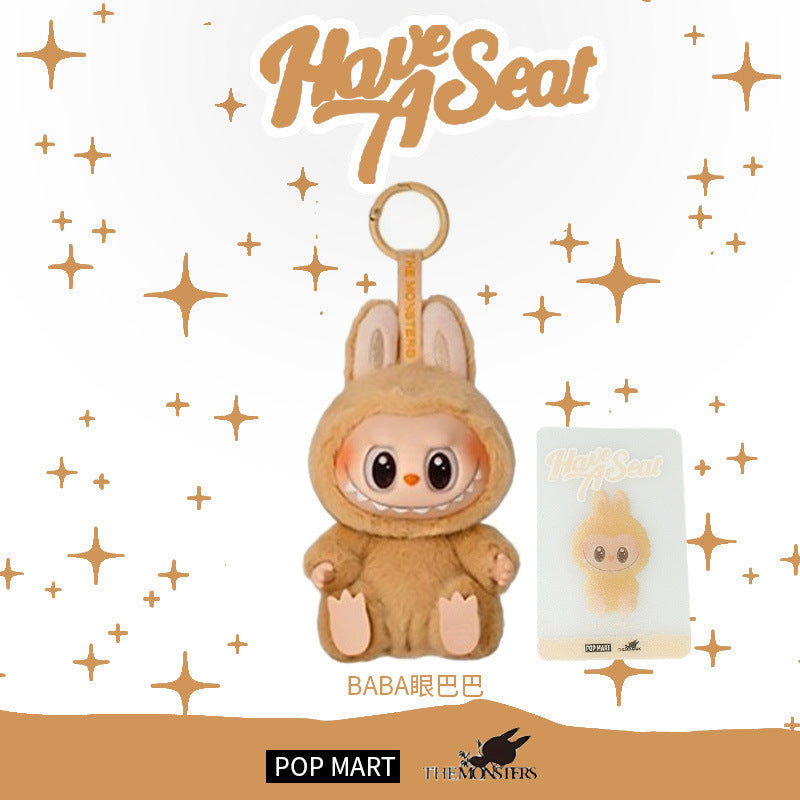 Pop Mart Labubu The Monsters Have a Seat Vinyl Plush Sealed Case (6 Blind Boxes)