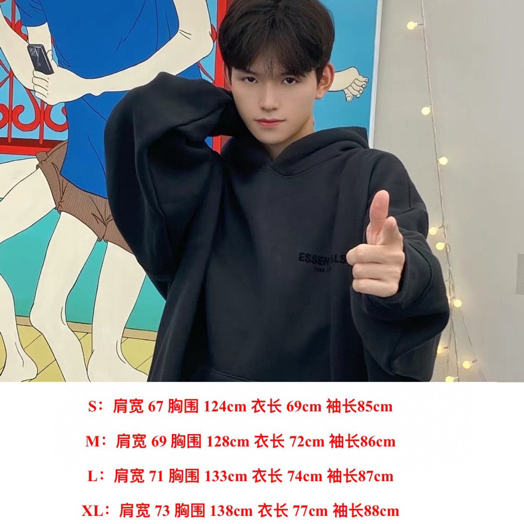 SS22 Top 1:1 Stock X Ess  Fog Fleece Thermal Hoodie Hoodie