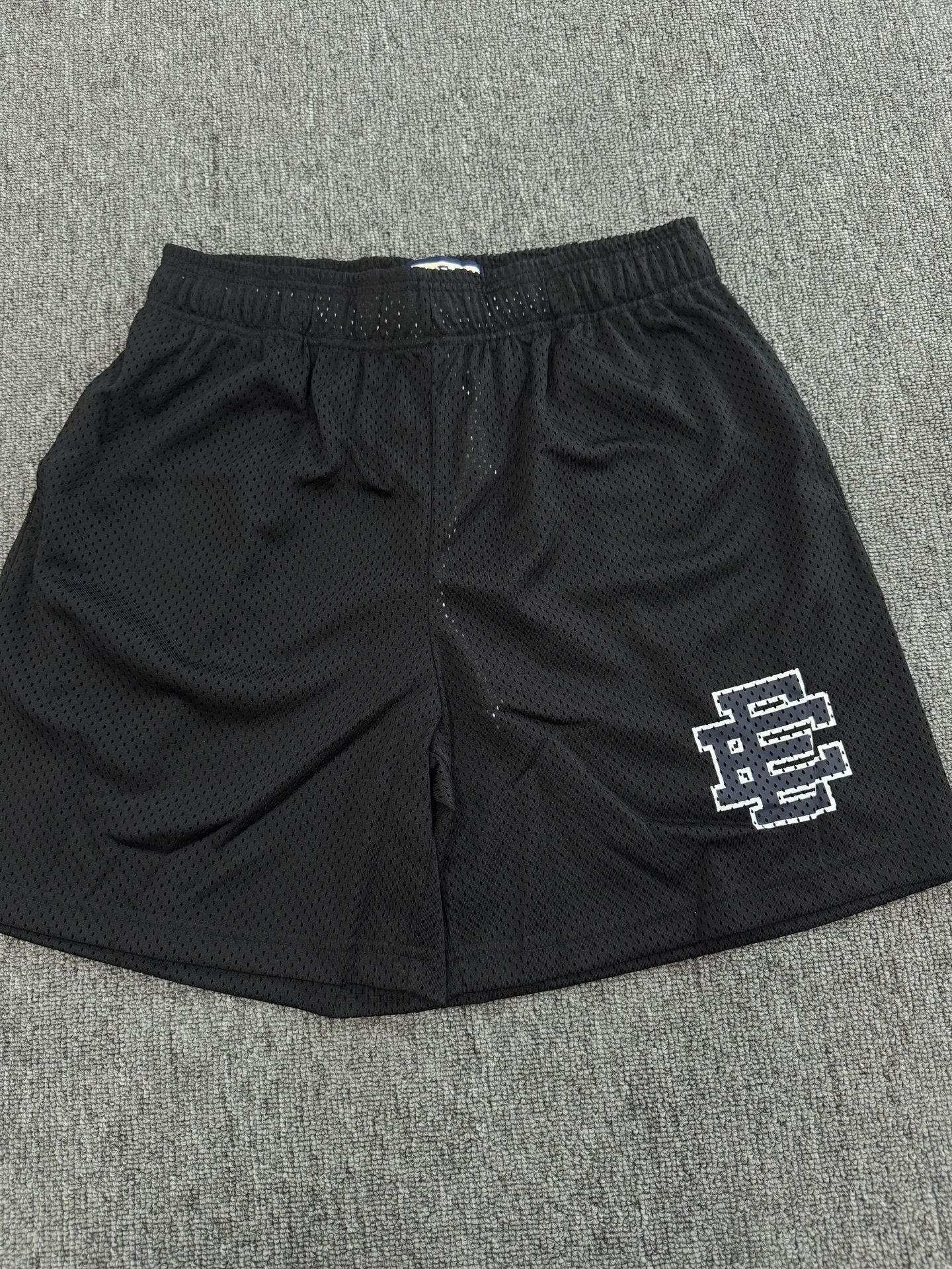 Eric Emanuel Shorts Sports Quick-Dry Pants Fitness Men Loose Fit Basketball Shorts Mesh Breathable Four-Quarter Shorts