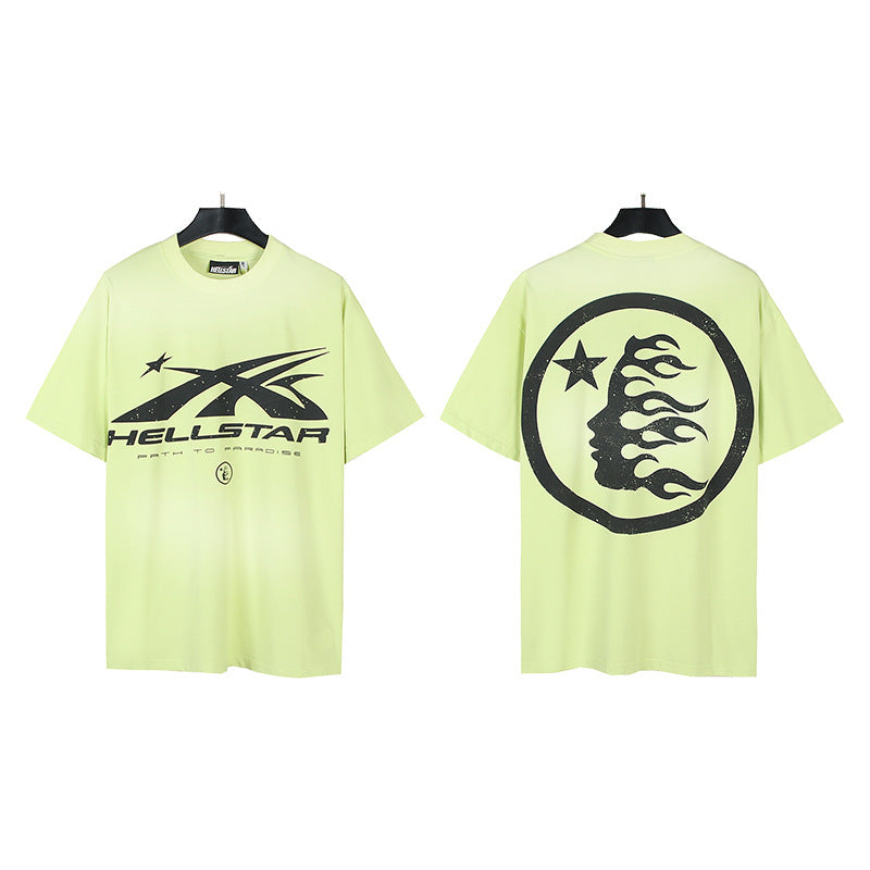 HS6201 New Colors Hellstar 100% Cotton laugh T shirts for men and women