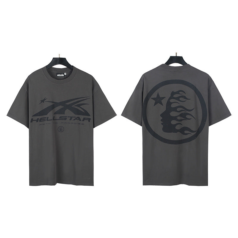 HS6201 New Colors Hellstar 100% Cotton laugh T shirts for men and women