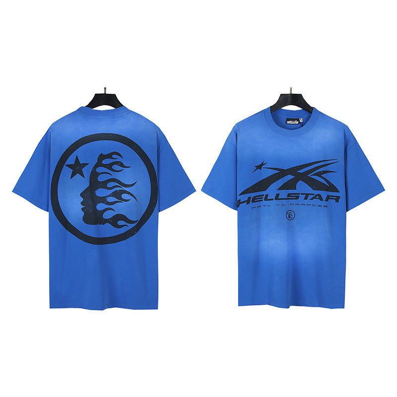 HS6201 New Colors Hellstar 100% Cotton laugh T shirts for men and women