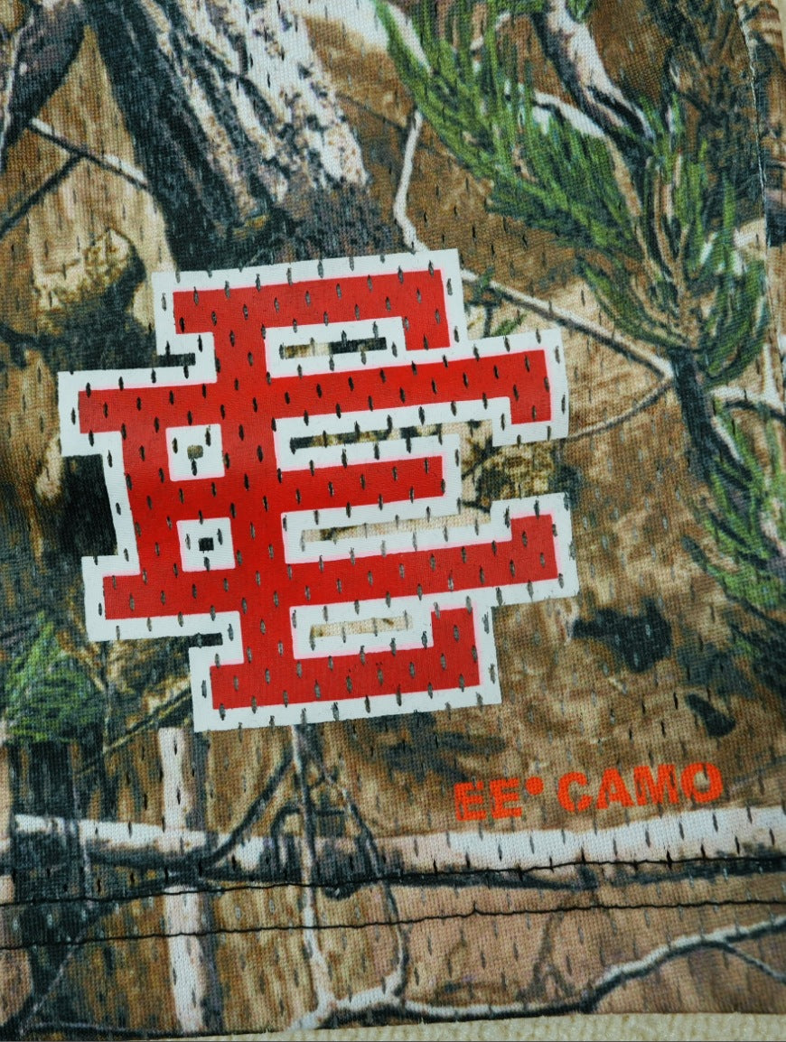 EE3011 Eric Emanuel Quick-Drying Mesh Shorts Camouflage Sports Shorts