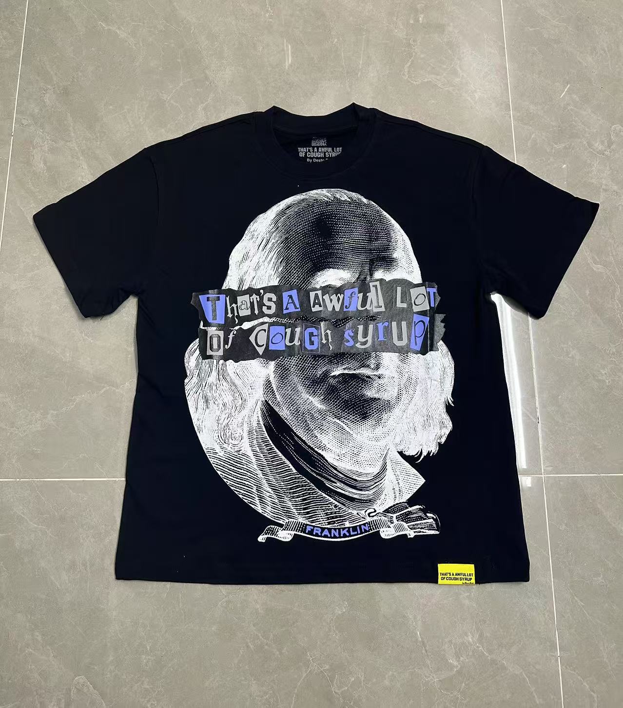 ALOCS 9001 THAT'S A AWFUL LOT OF COUGH SYRUP pure cotton T-shirt