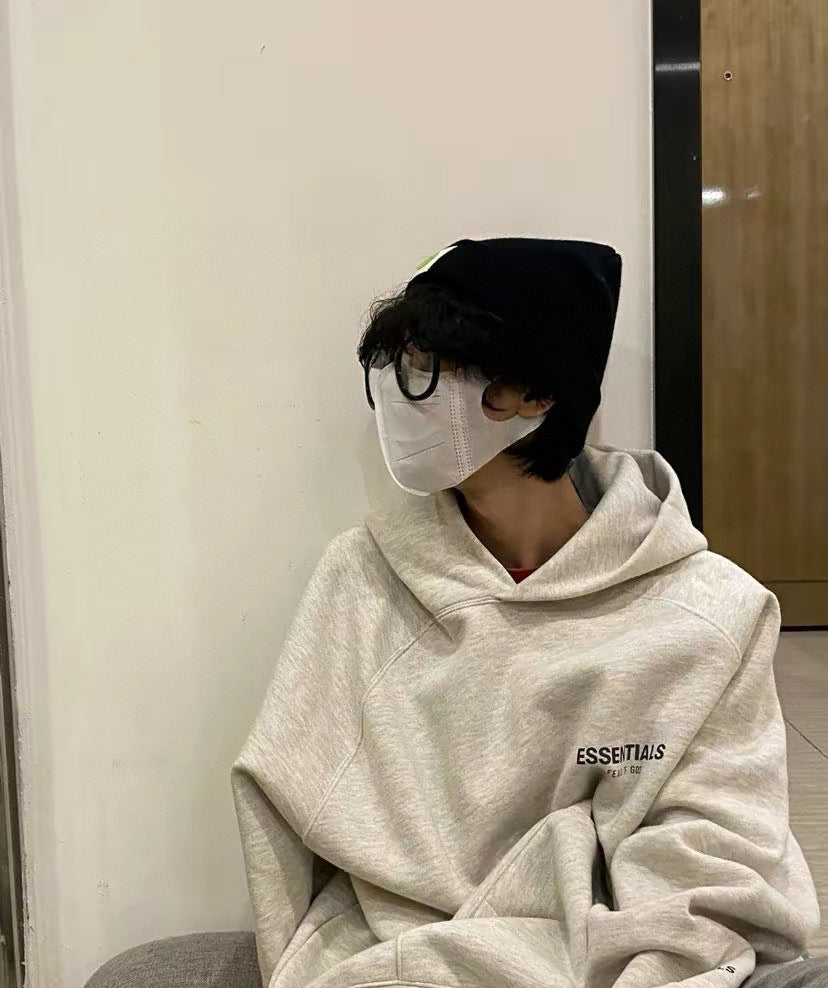 SS22 Top 1:1 Stock X Ess  Fog Fleece Thermal Hoodie Hoodie