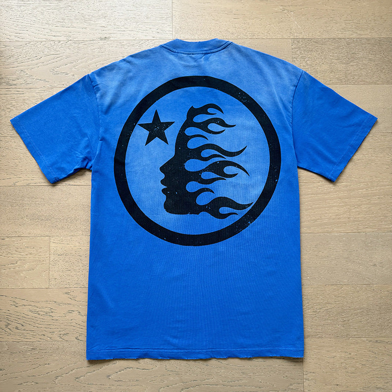 Hellstar Men's and Women's Loose Pullover Short Sleeve T-shirt