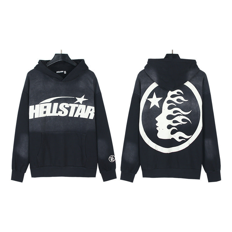 Hellstar Washed and Worn Hoodie Sweater Trousers Suit