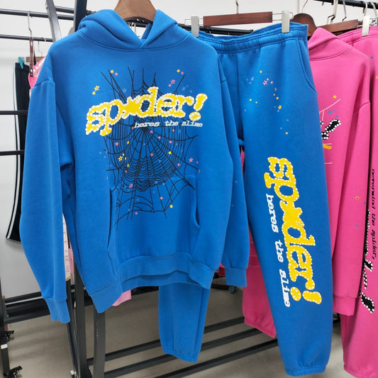 New Colors Sp5der Hoodies 100% Cotton Hoodie for men and women