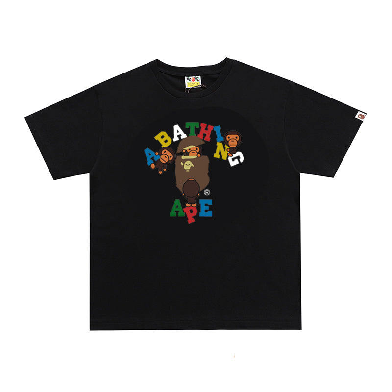 BP2002 Bape original quality 100% cotton street T shirt