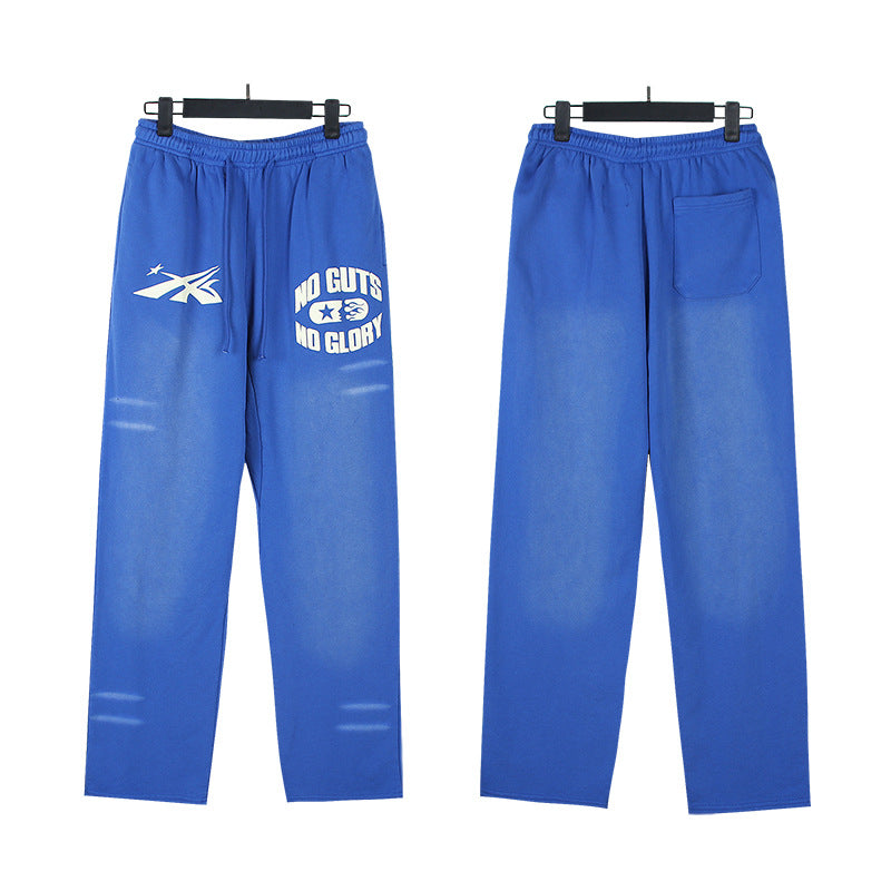 Hellstar Washed and Worn Hoodie Sweater Trousers Suit